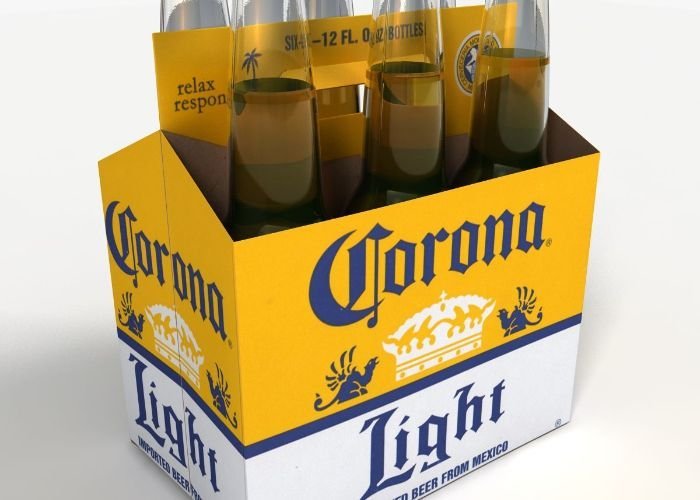 Corona Light Bottle